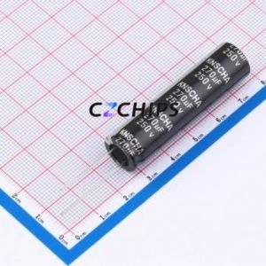 Condensador Electrolítico de Aluminio de Orificio Pasante DGA250M277L503S1AA, Orificio Pasante, D13xL50mm 270uF 20% 250V 5mm - Product Image 1