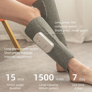 Wadenbein-Luft kompression massage gerät mit Hitze Kalb 3 Modi Drahtlos wiederauf ladbar für Sport Recovery <span class=keywords><strong>Circulation</strong></span> Home Physiotherapie - Product Image 6