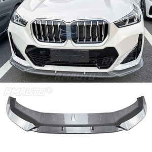 Front Bumper Lip Spoiler Diffuser Splitters Body Kit Aprons Cover Guard Trim for BMW X1 U11 M Sport 2023-2024 - Product Image 1