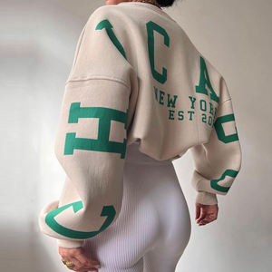 OEM Letters Printing Oversized <strong>Sweatshirts</strong> for Girls Camo Pullover <strong>Grinch</strong> Pullover Hoodies Men's Women's Winter Pullover Sweater - Product Image 1