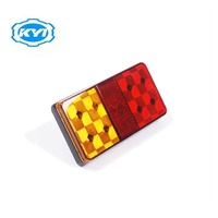 Rectangulaire A MENÉ LA Lumière De Queue arrière/stop/tour/feu arrière de remorque LT-127