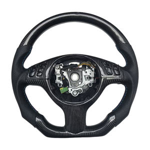 Nouveaux produits : Volant perforé en cuir et fibre de carbone pour BMW Série 3 E46 - Product Image 1