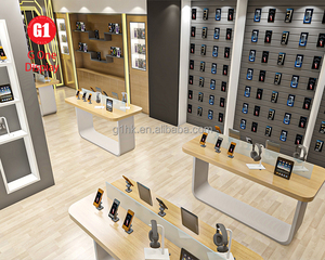 Diseño Interior de Tienda de Telefonía Móvil, Exhibidores de Productos Digitales Personalizados, Precio de Fábrica, Muebles para Tienda de Teléfonos Móviles - Product Image 2