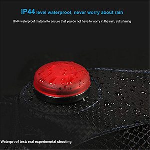 Impermeabile Touring ciclismo sotto il sedile seggiolino per bicicletta borsa da sella per bici con portaborraccia - Product Image 3