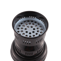 Brûleur d'encens au charbon de bois noir 230V 450W