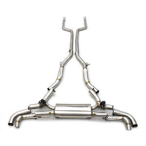 Silenciador de escape de acero inoxidable Deleville 304 Catback para <span class=keywords><strong>BMW</strong></span> <span class=keywords><strong>X7</strong></span> B58 4.4TT 2019-2022 <span class=keywords><strong>M50</strong></span>/M60 Sistema de rendimiento de tubos de escape - Product Image 1