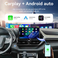 Écran radio MOOKAKA 11,5 pouces pour Toyota Highlander 2021, Android 15, navigation GPS, écran stéréo, CarPlay, Android Auto, LHD et RHD
