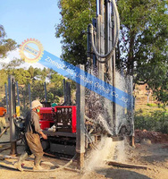 Pelle à eau rotative hydraulique, 500m de profondeur, trou de perçage