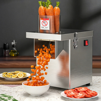 Coupe-légumes et fruits électrique multifonctionnel en gros, hachoir et trancheuse de légumes, mandoline pour la cuisine