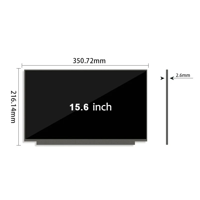 LCD hiển thị trực tiếp nhà máy 15.6 inch 1920x1080 màn hình cảm ứng LCD độ sáng cao màn hình