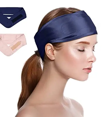 Fashion Luxury Makeup Hair Band 22mm Mulberry Silk Satin Silk Head Band Designer Spa 100% Silk Headband Facial Spa Hairband