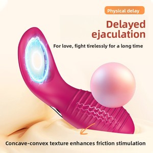 실리콘 모터 이중 용도 진동 잠금 정밀 링 남녀공용 IPX7 방수 발기부전 방지 섹스 토이 - Product Image 3
