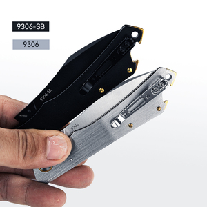 มีดพับพกพา <span class=keywords><strong>Sanrenmu</strong></span> 9306-SB สำหรับตั้งแคมป์และกิจกรรมกลางแจ้ง แบบ OEM ODM ผลิตตามสั่ง พร้อมที่เปิดขวด - Product Image 5