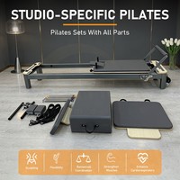 Machine de Pilates Reformer en alliage d'aluminium à glissement silencieux et haute sécurité, avec ressorts de résistance réglables – Nouveauté 2026, Offre Spéciale
