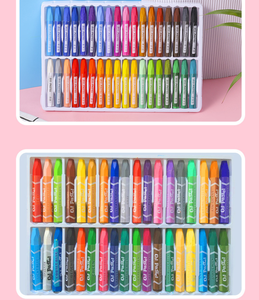 Crayons à huile hexagonaux - Ensemble de 12, 18, 24, 36 couleurs, idéal pour la peinture artistique des enfants à l'école, crayons de <span class=keywords><strong>dessin</strong></span> lavables - Product Image 6