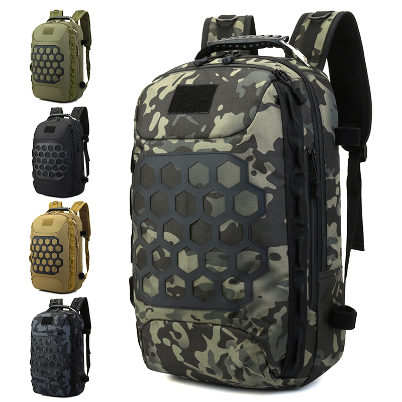 GERANNUR Waterproof Fishing Bag Hiking Hunting