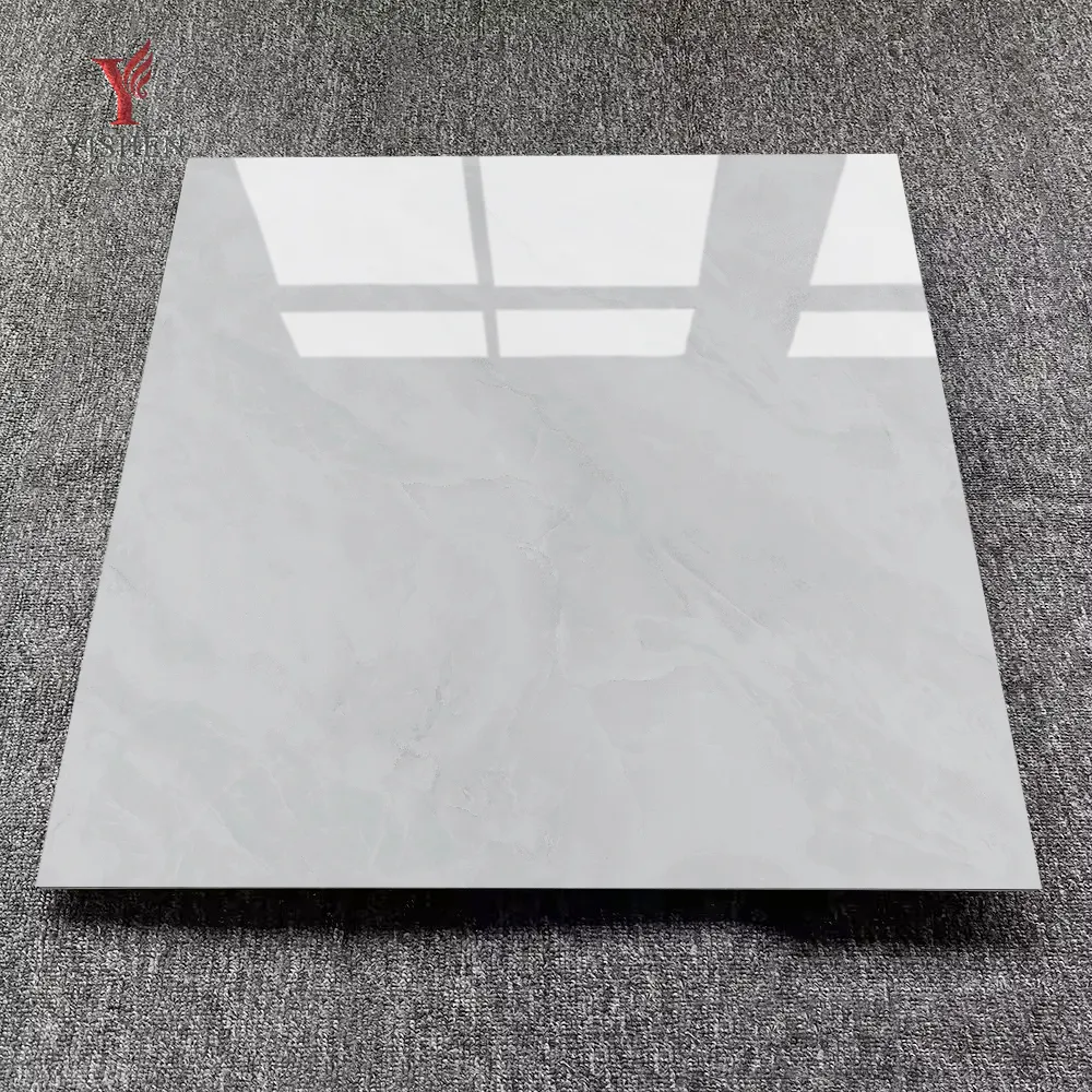 Foshan100x100 big size porcelain tile glossy bathroom porcelanato ceramic interior tiles for floor