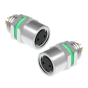 IP67 IP68 Wasserdichtes M8-Löten 2-polige Buchse Hintere Verriegelung M8 Runds teck verbinder buchse M8 * &lt;span class=keywords&gt;&lt;strong&gt;1&lt;/strong&gt;&lt;/span&gt;.0 - Product Image 1