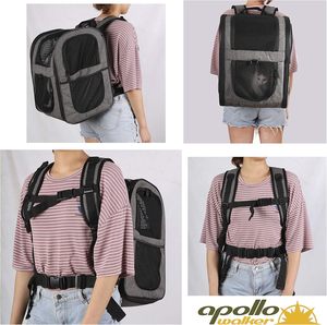 Muestra Gratis: Transportadora Grande para Gatos con Ruedas, Transportadora Rodante para Gatos, Transportadora para Mascotas con Ruedas de 24.5 x 13.8 x 15.4 Pulgadas - Product Image 4