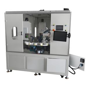 Machine de tampographie rotative bicolore à table de travail servo, version auto-actualisée, état neuf, imprimante d'étiquettes pour jouets - Product Image 2