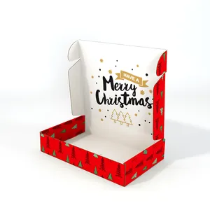 Individuelle Schokolade-Weihnachtsbox für Zuckerwarenverpackung Weihnachten Adventskalender Geschenkbox für Schokoladeverpackung