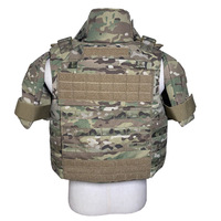 Chaleco Táctico KIANG CP, Chaleco Portaplacas Molle con Camuflaje, Chalecos de Protección, Cobertura Completa del Cuerpo, Chaleco Táctico de Caza