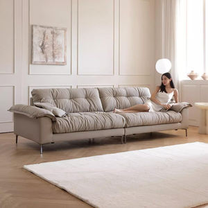 (MN-SF79) Ensemble de canapés en bois et tissu de style classique français pour salon/hôtel - Product Image 6