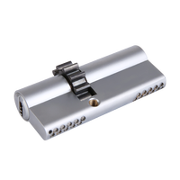 JIXIN Cylindres de haute qualité pour serrures de porte avec dos de 60mm et 3 clés
