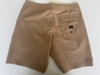 Shorts de sport pour hommes, sublimés, en spandex/polyester, respirants, à séchage rapide, taille élastique, logo sur la jambe gauche, poches