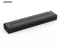Imprimante thermique portable sans fil A4 203 DPI personnalisable pour photos et reçus, avec USB, idéale pour les bureaux et les étudiants