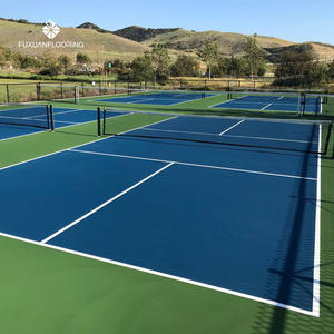 Offre Spéciale pickleball matériel différent de <span class=keywords><strong>PVC</strong></span> de pp parquetant la cour extérieure d'intérieur de boule de cornichon d'utilisation - Product Image 6