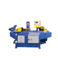 Machine de rétrécissement et d'expansion de tuyaux à double station pour raccords de tuyaux hydrauliques, tuyaux de serre et tuyaux d'échafaudage