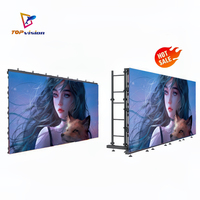 Système d'affichage vidéo LED professionnel TOPvision pour la location, idéal pour les événements scéniques, les événements intérieurs et extérieurs, écran mural pour événements