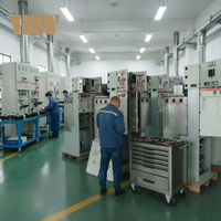Fabricant professionnel de distribution d'énergie industrielle triphasée 12 kV, 630 A, modulaire, encastrée dans un coffret métallique, remplie de SF6, IP67, pour réseau électrique.