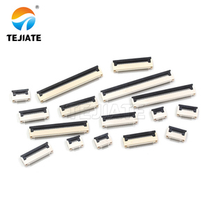 Ngang Flip-Lock zif loại cáp Dây ổ cắm 0.5mm Pitch 4-60pin phẳng Flex (ffc) FPC kết nối 4-60pin FPC/ffc kết nối - Product Image 2