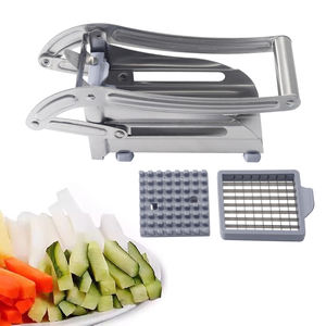 Hướng dẫn sử dụng 304 thép không gỉ khoai tây chiên cắt khoai tây chiên cắt khoai tây Slicer - Product Image 2