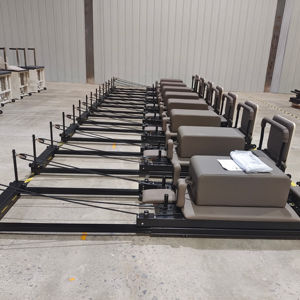 Commercial Studio Fitness Pilate <span class=keywords><strong>Lit</strong></span> Aluminium Pliable Trundle Pilates Reformer - Product Image 6