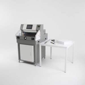 Machine à découper le papier de précision ST-4908M, numérique, 490 mm, guillotine électrique automatique - Product Image 1