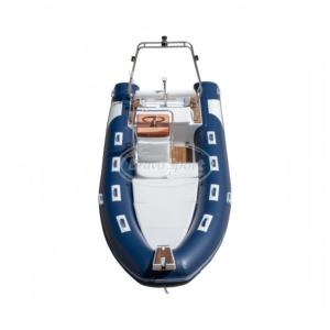 Nuevo Bote <span class=keywords><strong>Inflable</strong></span> de Pesca RIB480 de Hypalon y Fibra de Vidrio <span class=keywords><strong>con</strong></span> Suelo de Teca y Mesa de Comedor - Product Image 6