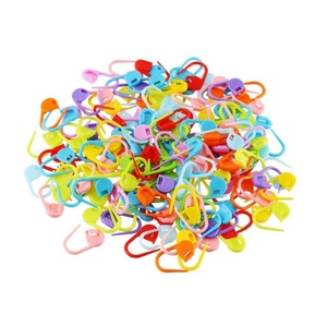 1000pcs/bag Colorful Stitch Markers for Crochet & Knitting, Anti-Unraveling Safety <b>Pins</b> for Sweaters - Product Image 1