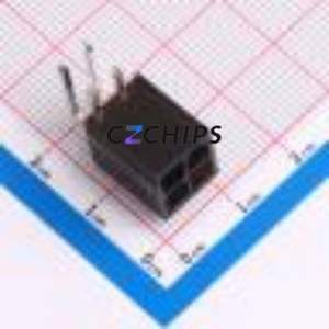 HC-5557-2*2AW-B-05 Wire-to-Board Pin Header Bent Lead Through Hole,P=4.2mm 2x2P 4.2mm Right Angle Insert Mini-Fit (MX 4.2) - Product Image 1