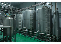 Fermenteur commercial en acier inoxydable 500L nouveaux réservoirs de vin de qualité alimentaire gainés pour la fabrication de vin fournitures commerciales de capacité 1000L