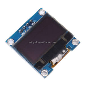 0,96 Zoll 0,96\" IIC Serielles Weiß-Blaues, Gelb-Blaues OLED-Display-Modul 128X64 I2C SSD1306 12864 LCD-Bildschirmplatine GND VCC SCL - Product Image 1