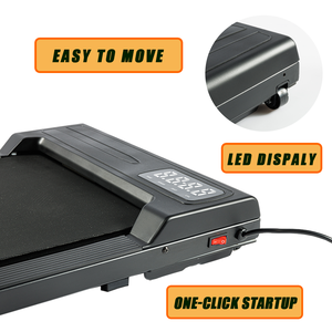 <span class=keywords><strong>Caminadora</strong></span> Eléctrica Rosa Personalizada, <span class=keywords><strong>Caminadora</strong></span> de Oficina Portátil y Delgada con Pantalla LED, Motor de 0.55HP, Función de Inclinación, Monitor de Calorías - Product Image 4