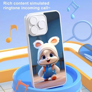 Điện thoại nhạc analog sạc lại được cho trẻ em, đồ chơi xếp hình giáo dục sớm, điện thoại kể chuyện đa chức năng, mô phỏng điện thoại di động - Product Image 6