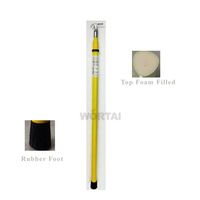 Jaune ou Orange 3M Triangle Hot Stick Télescopique pour fusible de découpe et parafoudre de la tige de commande d'isolation