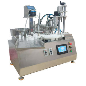 Machine de <span class=keywords><strong>remplissage</strong></span> et de bouchage automatique de flacons de 5 ml pour gouttes oculaires, modèle monobloc de bureau - Product Image 2