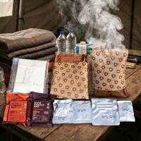 Repas de survie MRE 24 heures, prêt à manger, 908g, options de menu au bœuf BDH, riz instantané