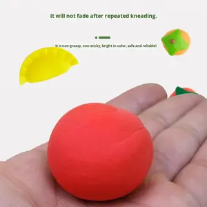 थोक स्टॉक अल्ट्रा-लाइट क्ले 12/24/36 रंग किंडरगार्टन हस्तनिर्मित रंगीन मिट्टी प्लास्टिकलाइन प्लेंटिन प्लेक्टिन स्ली डिय रंगीन मिट्टी - Product Image 2