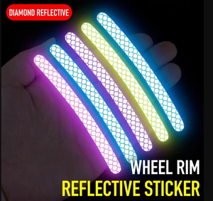 [QC Selected] 20 <span class=keywords><strong>pegatinas</strong></span> reflectantes de alta visibilidad para llantas de bicicleta - Calcomanías de advertencia de seguridad nocturna para <span class=keywords><strong>ruedas</strong></span> de carretera y <span class=keywords><strong>MTB</strong></span> - Product Image 4